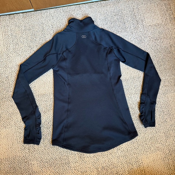 CALIA by Carrie Underwood Navy Blue Women's Sweater - Picture 8 of 10